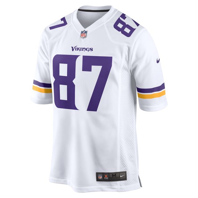 Nike T.J. pour hommes Maillot de joueur jeu Hockenson blanc des Vikings du Minnesota