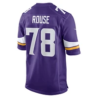 Maillot de match Nike Walter Rouse pour homme des Vikings du Minnesota, violet