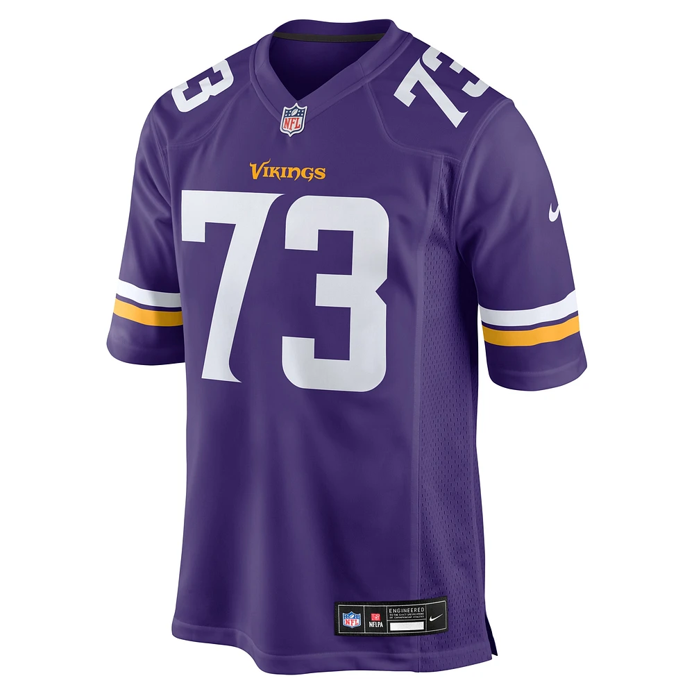 Maillot Nike Walter Rouse violet pour homme des Vikings du Minnesota