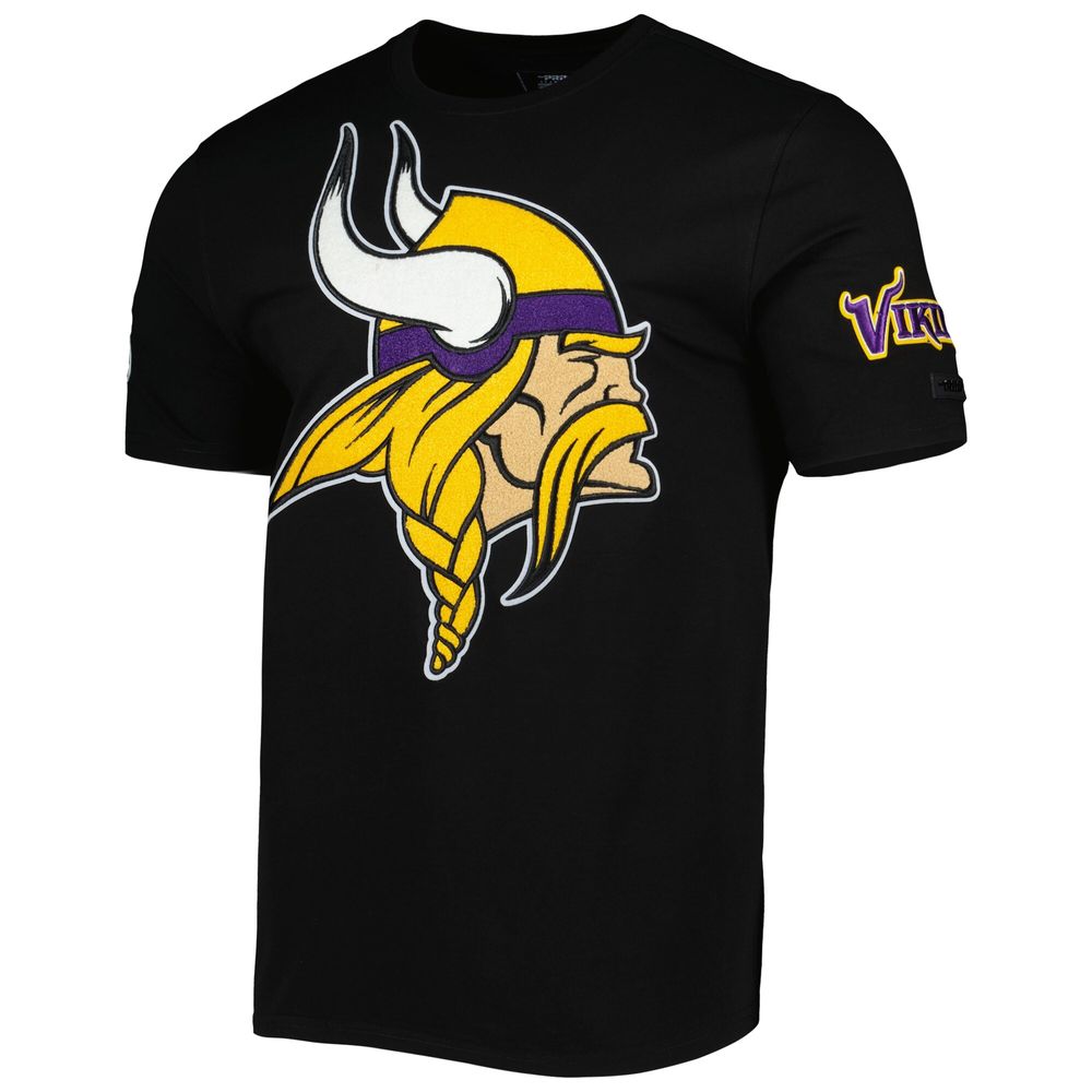 Men's Pro Standard Black Minnesota Vikings Mash Up T-Shirt