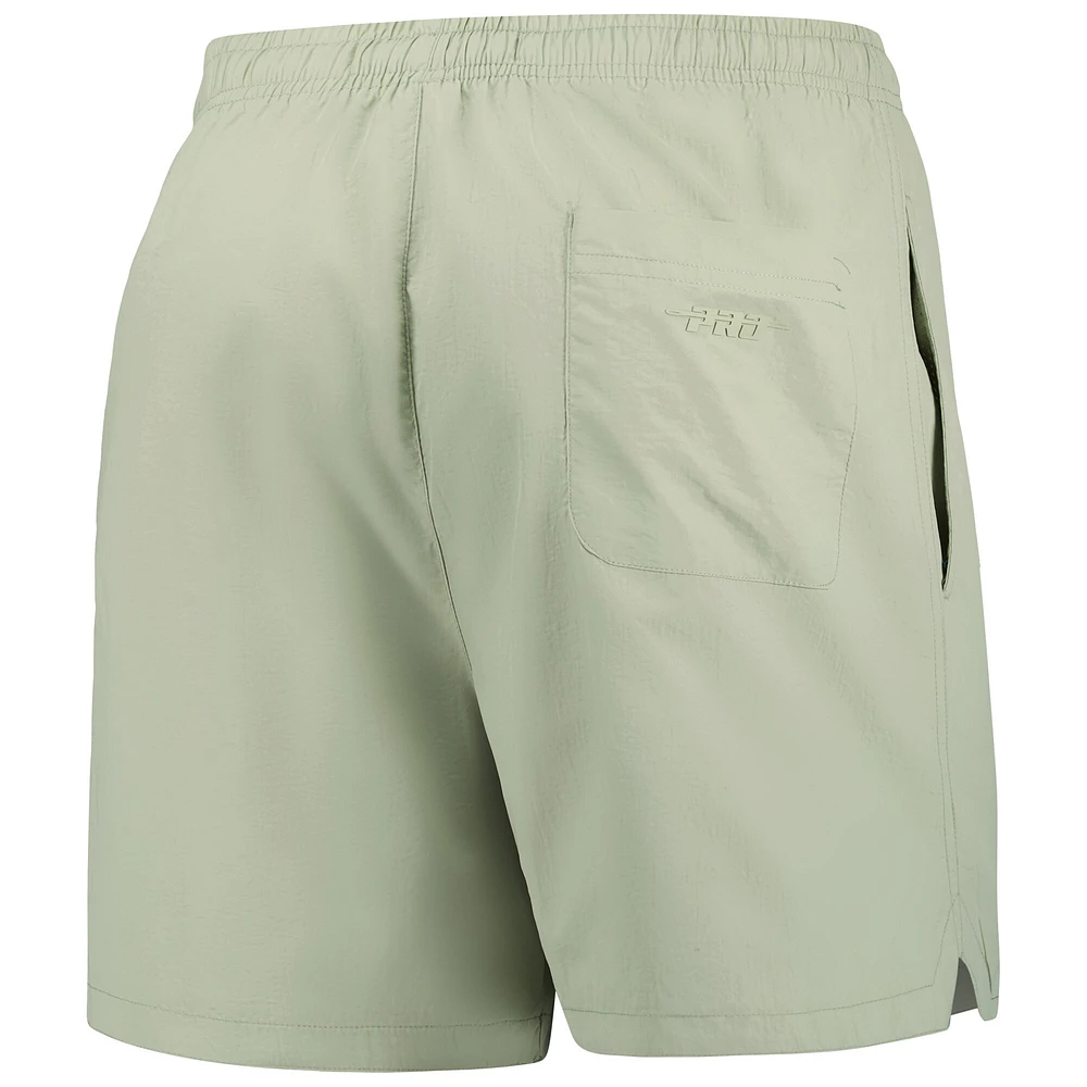 Men's Pro Standard  Light Green Minnesota Vikings Neutrals 2.0 Woven Shorts