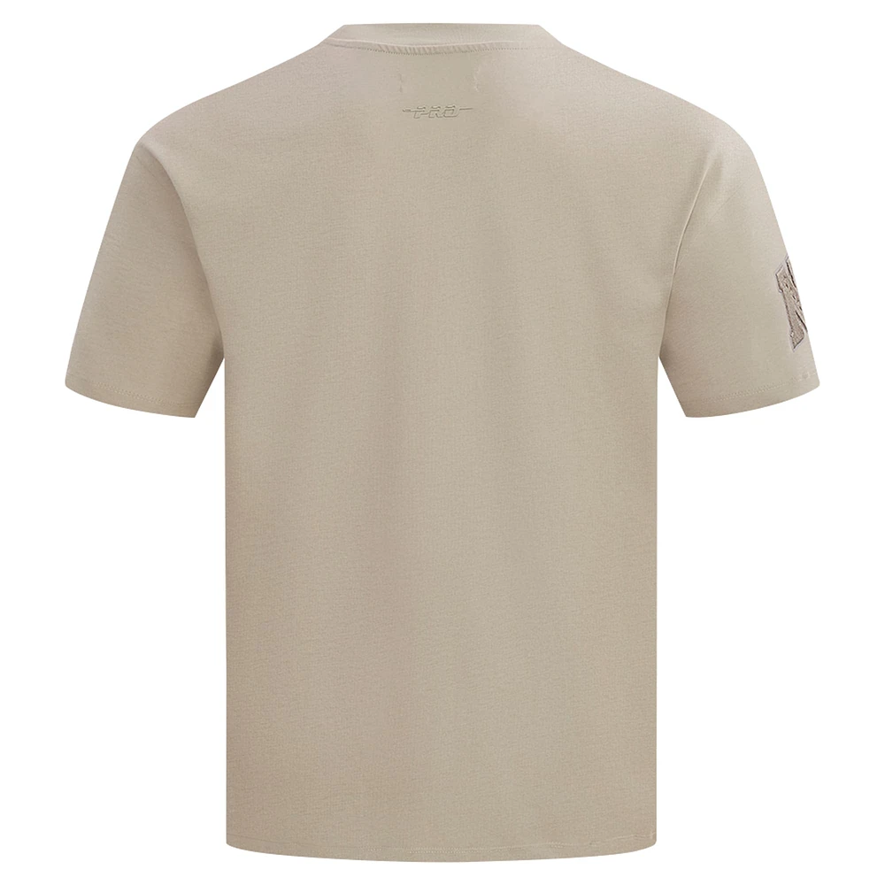 T-shirt à épaules tombantes Pro Standard Tan pour homme des Minnesota Vikings