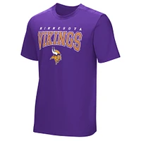 T-shirt adaptatif violet pour hommes des Minnesota Vikings Home Team