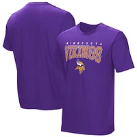 T-shirt adaptatif violet pour hommes des Minnesota Vikings Home Team