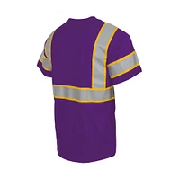 Men's Purple Minnesota Vikings Safety Heavyweight T-Shirt