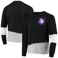 Refried Apparel T-shirt à manches longues pour homme Minnesota Vikings Sustainable Angle noir