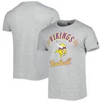 Men's Starter Heathered Gray Minnesota Vikings Prime Time T-Shirt