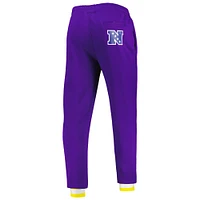 Men's Starter Purple Minnesota Vikings Blitz Fleece Jogger Pants