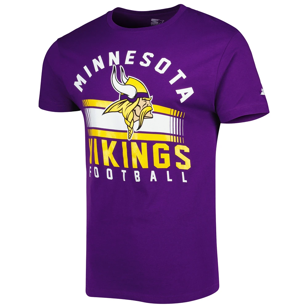 Men's Starter Purple Minnesota Vikings Prime Time T-Shirt