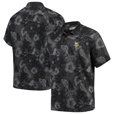 Lids Minnesota Vikings Tommy Bahama Sport Tropical Horizons Button-Up Shirt  - Purple