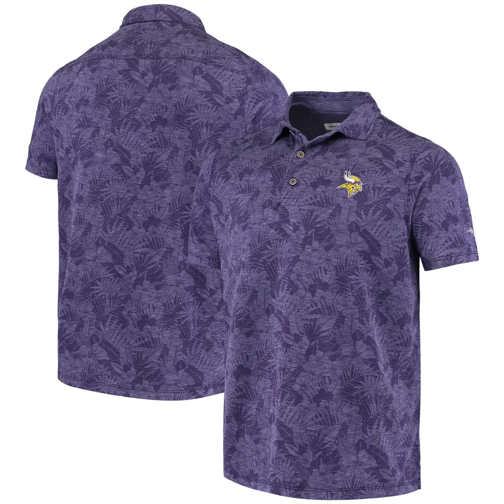 Antigua Men's Minnesota Vikings Tribute Purple Polo