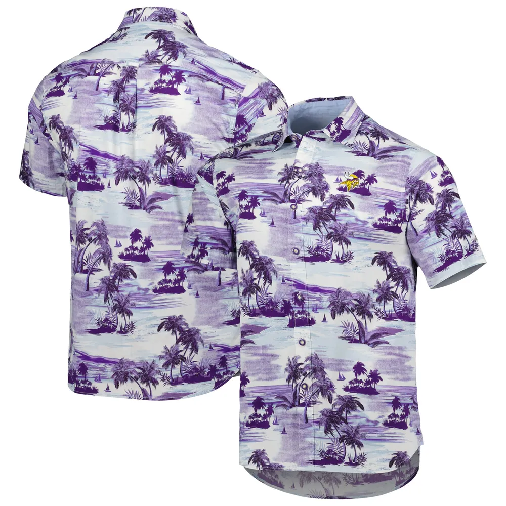 vikings button up shirt