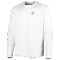 Tommy Bahama Men's Tommy Bahama White Minnesota Vikings Laces Out Billboard  Long Sleeve T-Shirt