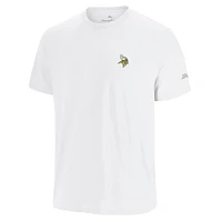 Men's Tommy Bahama White Minnesota Vikings Sport Torchdown Graphic T-Shirt