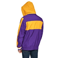 Men's Tommy Hilfiger Purple Minnesota Vikings Gael Lightweight Half-Zip Hoodie Jacket