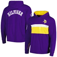 Men's Tommy Hilfiger  Purple Minnesota Vikings Morgan Long Sleeve Hoodie T-Shirt