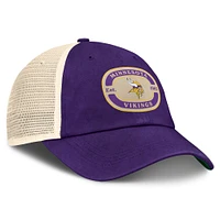 Men's Top of the World Purple Minnesota Vikings Team Patch Adjustable Hat