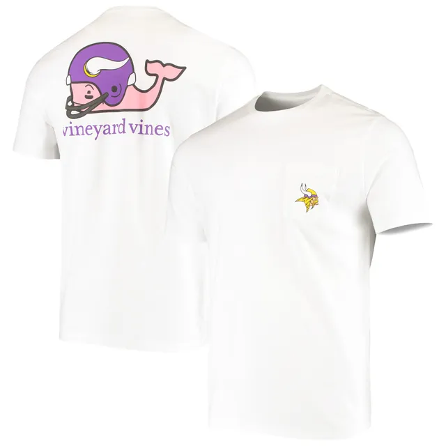 Lids Minnesota Vikings Vineyard Vines Big & Tall Helmet T-Shirt