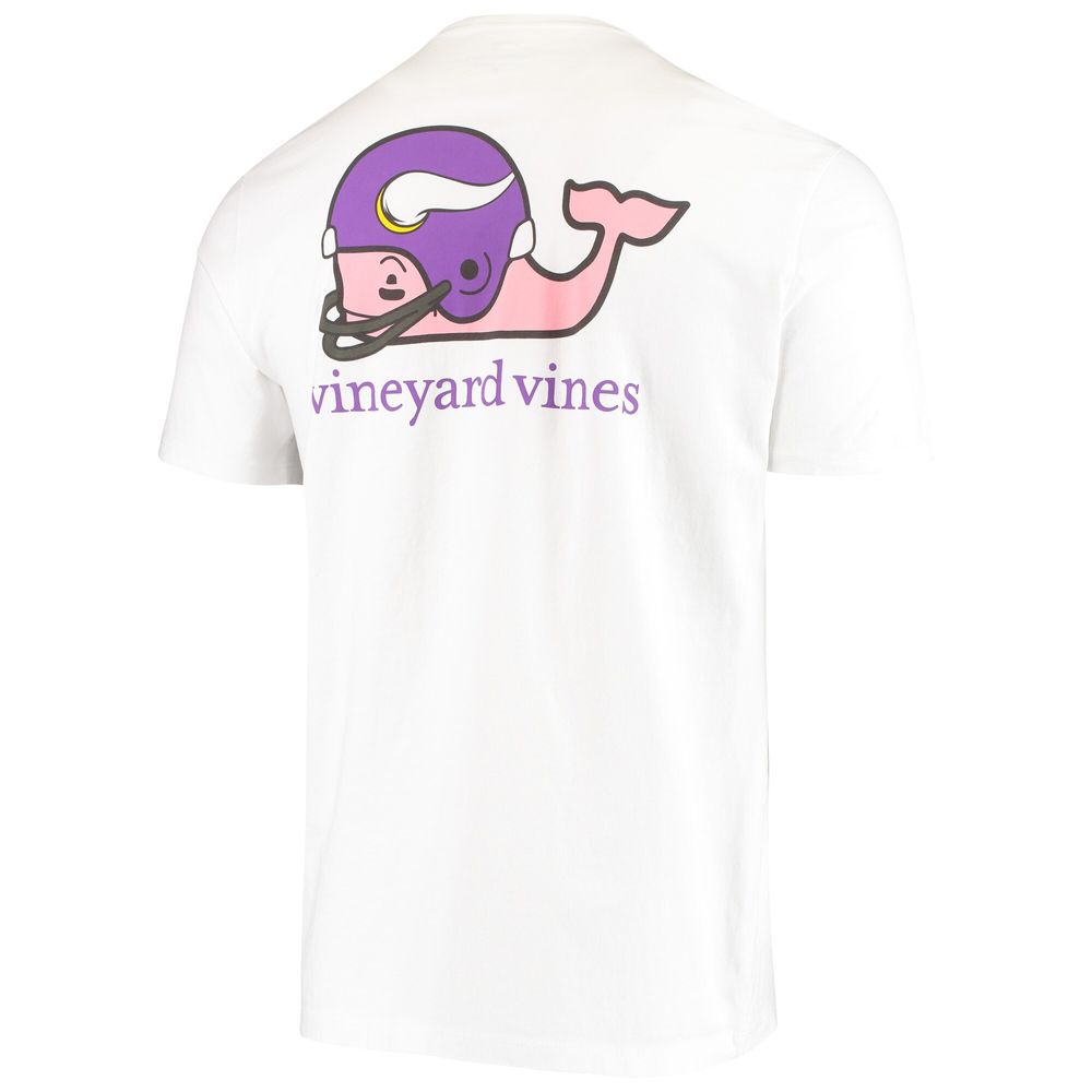 Lids Minnesota Vikings Vineyard Vines Team Whale Helmet T-Shirt