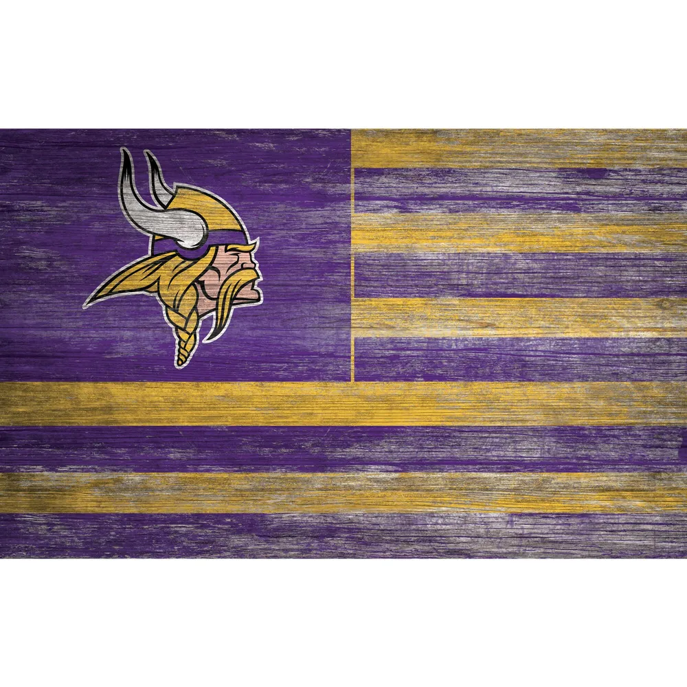 Minnesota Vikings Football Flag