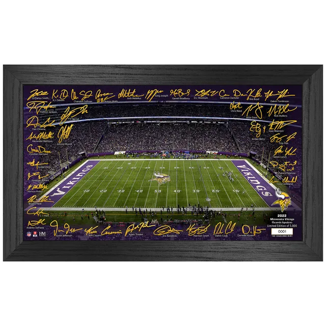 The Highland Mint | Chicago Bears 2022 Signature Gridiron Collection Frame