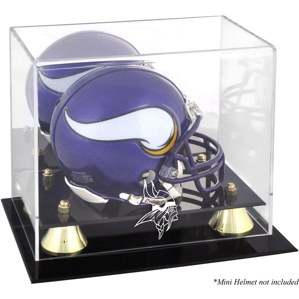 Lids Minnesota Vikings Fanatics Authentic (2013-Present) Golden Classic Mini  Helmet Display Case