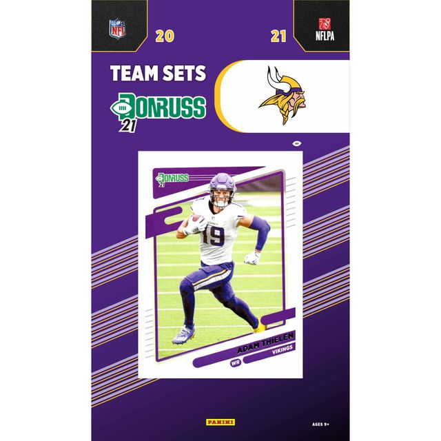 Équipe Minnesota Vikings 2021 - Jeu de cartes à collectionner