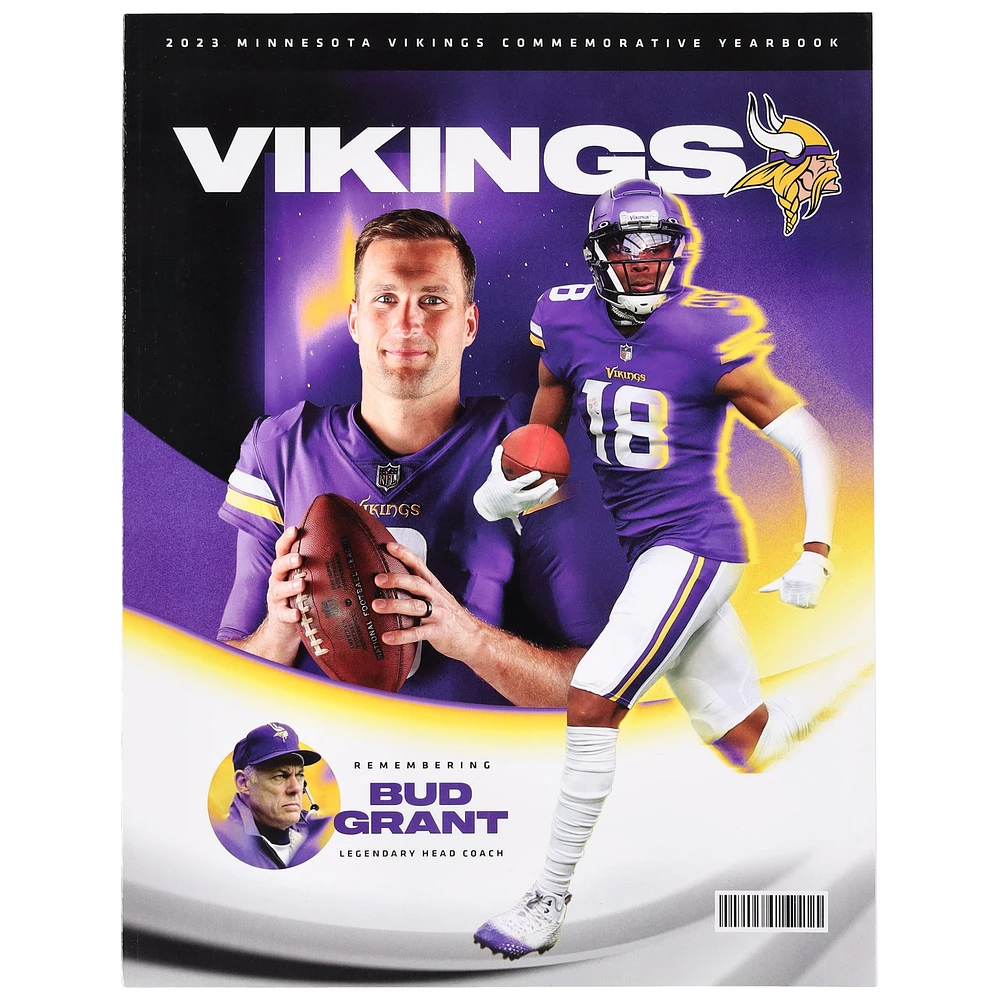 V138681 VIKE SANS COULEUR 2023 ANNUAIRE DES VIKINGS DU MINNESOTA COLVID