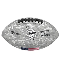 Hommage des Minnesota Vikings 2024 au service Wilson Pro Football