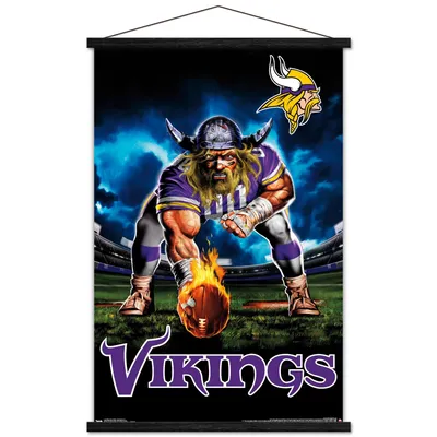 Minnesota Vikings Locker Room Framed Print