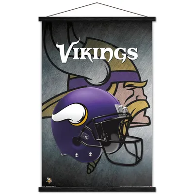 Minnesota Vikings 22.4'' x 34'' Magnetic Framed Poster