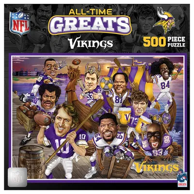 MasterPieces Minnesota Vikings Locker Room 500Piece Puzzle