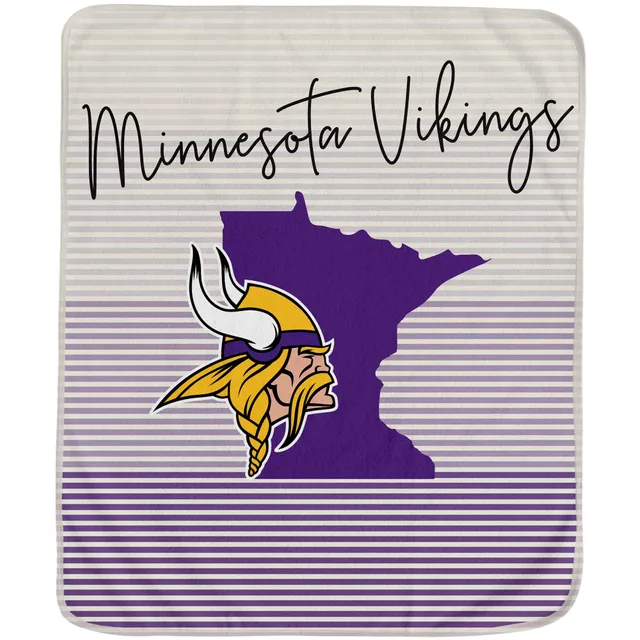 Minnesota Vikings 60'' x 70'' Splash Coral Fleece Blanket