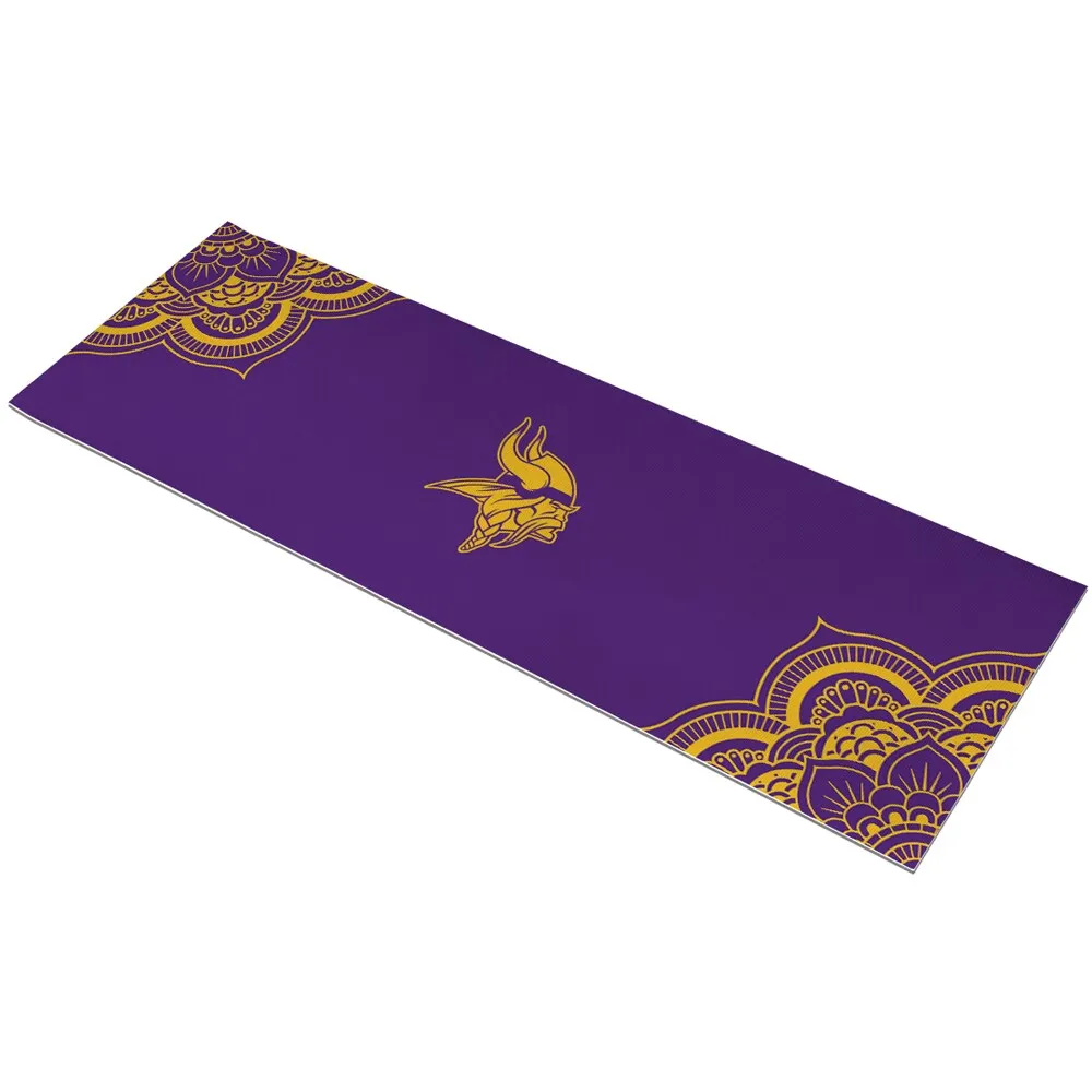 Minnesota Vikings 72'' Color Design Yoga Mat