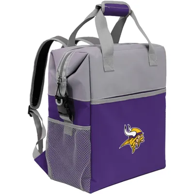 Minnesota Vikings Colorblock Backpack Cooler