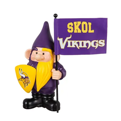 Minnesota Vikings Flag Holder Gnome