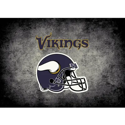 Minnesota Vikings Imperial 5'4'' x 7'8'' Distressed Rug