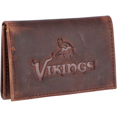 Minnesota Vikings Leather Team Tri-Fold Wallet