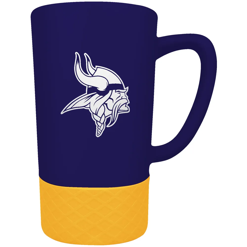 Lids Minnesota Vikings Team Logo 16oz. Laser Etched Jump Mug