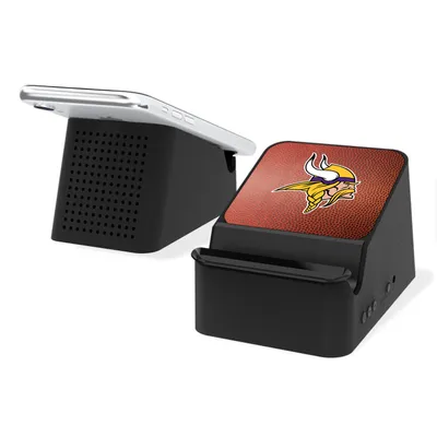 Minnesota Vikings Wireless Charging Station & Bluetooth Speaker