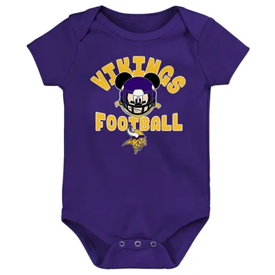 Minnesota Vikings Newborn & Infant Disney Lil Champ Bodysuit - Purple