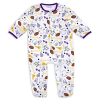 Newborn & Infant WEAR by Erin Andrews Minnesota Vikings Sleep Play Set