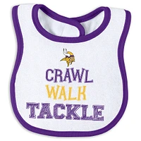 Newborn & Infant WEAR by Erin Andrews Minnesota Vikings Sleep Play Set