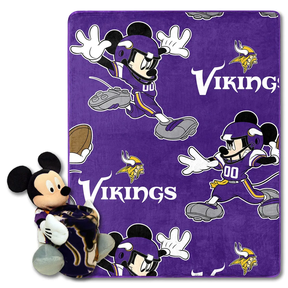 Lids Minnesota Vikings Northwest x Disney Mickey Hugger Pillow & Silk Touch  Throw Set