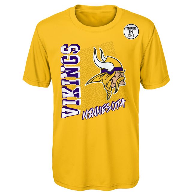 Lids Minnesota Vikings Preschool Team Logo Long Sleeve T-Shirt - Purple