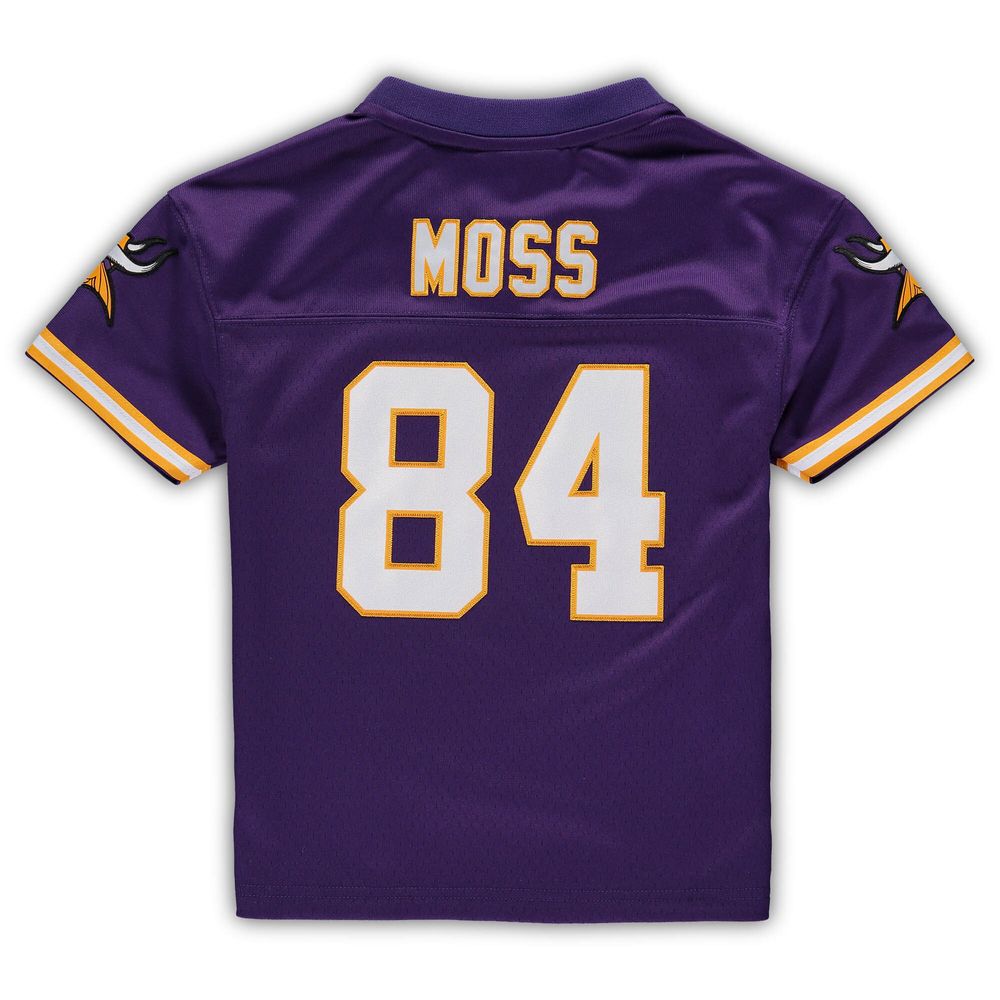 Preschool Mitchell & Ness Randy Moss Purple Minnesota Vikings 1998 Retired Legacy Jersey