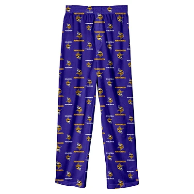 Preschool Purple Minnesota Vikings Team Color Printed Pajama Pants