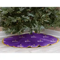 Lids Brown Cleveland Browns Micro Plush Christmas Tree Skirt