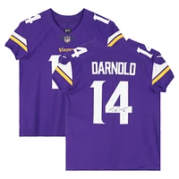 Maillot Nike Elite violet autographié par Sam Darnold des Minnesota Vikings