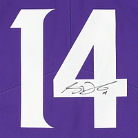 Maillot Nike Elite violet autographié par Sam Darnold des Minnesota Vikings
